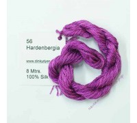 Шёлковое мулине Dinky-Dyes S-056 Hardenbergia